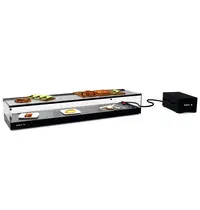 SAYL Tapasvitrine | LOGIC | Zwart | +2°C/+6°C | Statisch | 1 Niveau | Losse Koelunit (Inbouw) | 1175x385x225(h)mm