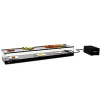 SAYL Tapasvitrine | LOGIC | Zwart | +2°C/+6°C | Statisch | 1 Niveau | Losse Koelunit (Inbouw) | 1540x385x225(h)mm 