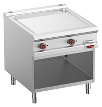 Diamond Bakplaat/Grillplaat 1/1 | Met Open Kast | Bakplaat 780x720mm | 12kW | 800x900x850/920(h)mm