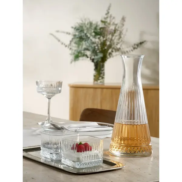 Karaffen | ELYSIA | Glas | 0.94L | Open | 6 Stuks | Ø65x264(h)mm