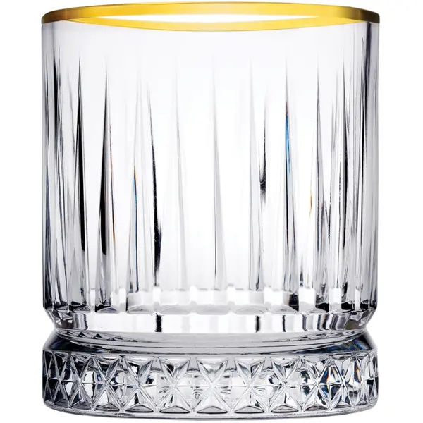 Tumblers | ELYSIA GOLD | Glas | 35.5cl |  4 Stuks | Ø84x98(h)mm