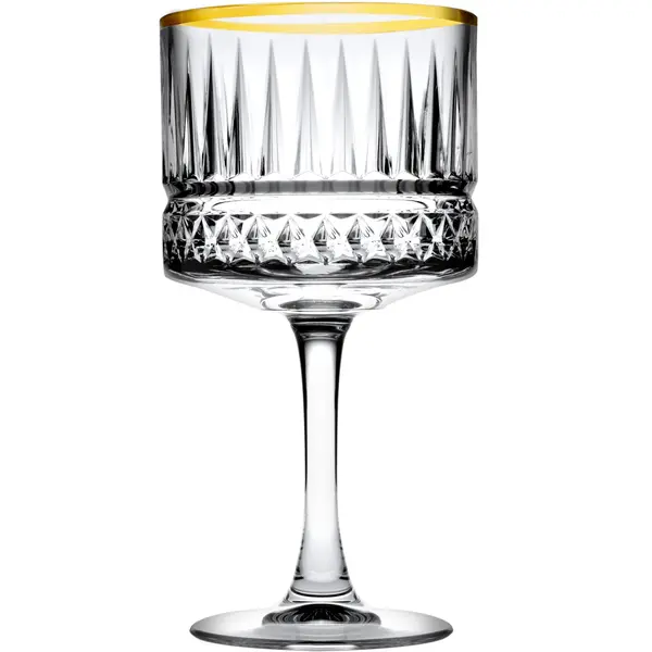 Cocktailglazen | ELYSIA GOLD | Glas | 50cl |  6 Stuks | Ø101x198(h)mm