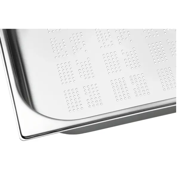 GN-Bak | TOP LINE | CNS | 2/3 GN | Hoogte 65mm | Geperforeerd | 354x325x65(h)mm