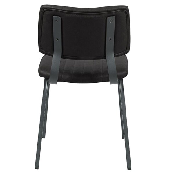 Stoel | Kunstleer/Metaal | Zwart | Indoor | 460x560x790(h)mm