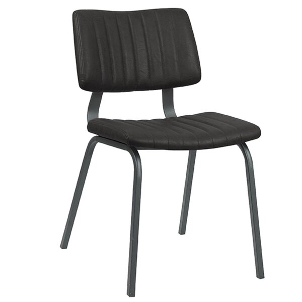 Stoel | Kunstleer/Metaal | Zwart | Indoor | 460x560x790(h)mm