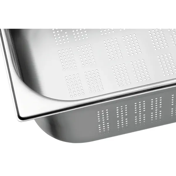 GN-Bak | TOP LINE | CNS | 2/3 GN | Hoogte 150mm | Geperforeerd | 354x325x150(h)mm
