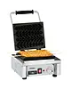 Casselin Wafelijzer | Enkel | Lollypopwafels | 60°C/300°C | 1.6kW (230V) | Timer | 296x415x290(h)mm 