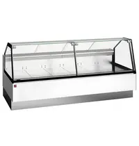 Diamond Vleeskoeltoonbank | CORSICO | -1°C/+7°C | Geforceerd | Kantelruit | 937x1150x860/1200(h)mm 