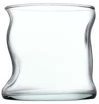 Pasabahce Tumblers | AMORF | Glas (100% Gerecycled) | 34cl | 4 Stuks | Ø84x86(h)mm