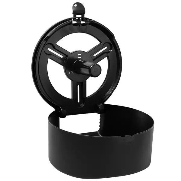 Jumboroldispenser | BLACK LOTUS | Kunststof | Rol Ø180-260mm | 268x115x277(h)mm
