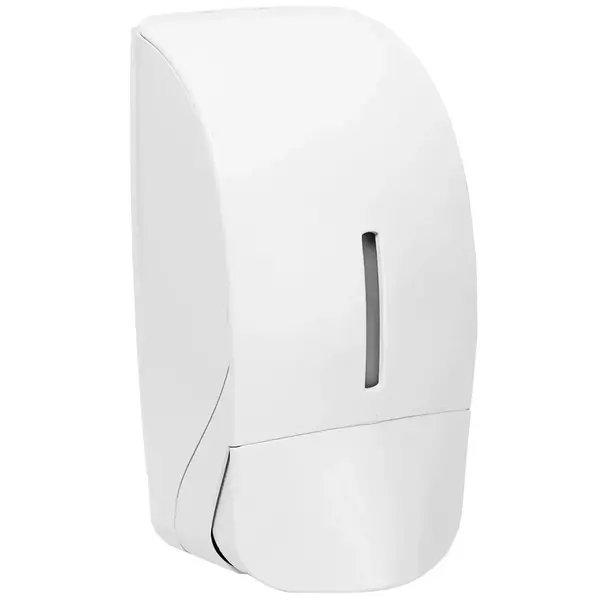Zeepdispenser | WHITE LOTUS | Kunststof | Vloeibare Zeep (900ml) | Dosering 0.4ml | 113x102x213(h)mm