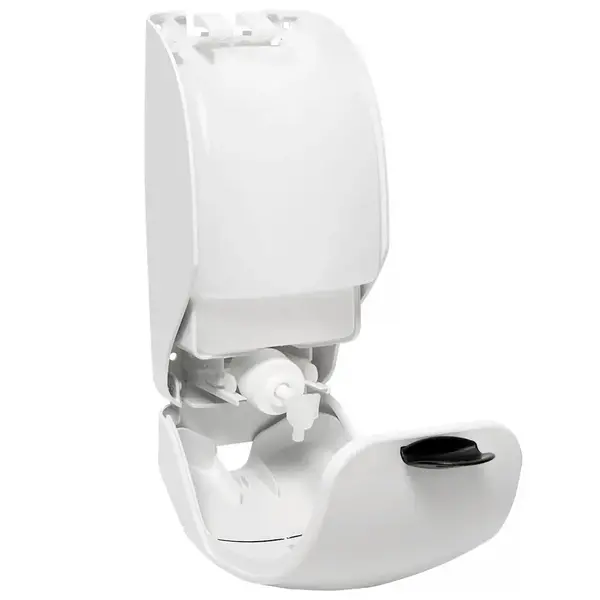 Zeepdispenser | WHITE LOTUS | Kunststof | Vloeibare Zeep (900ml) | Dosering 0.4ml | 113x102x213(h)mm