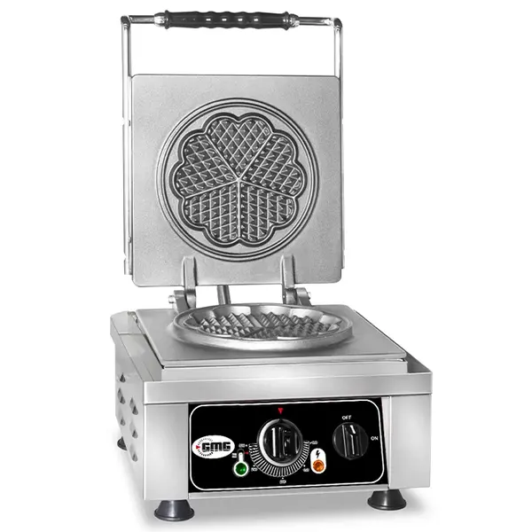 Wafelijzer | AMORE S | Enkel | Hartvormige Wafels (Ø170mm) | 50°C/300°C | 2.2kW (230V) | 300x440x320(h)mm