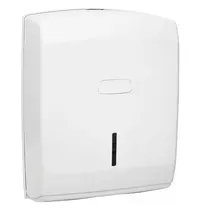 Luxus Handdoekdispenser | WHITE LOTUS | Kunststof | Z-Fold Papier | 278x122x368(h)mm 