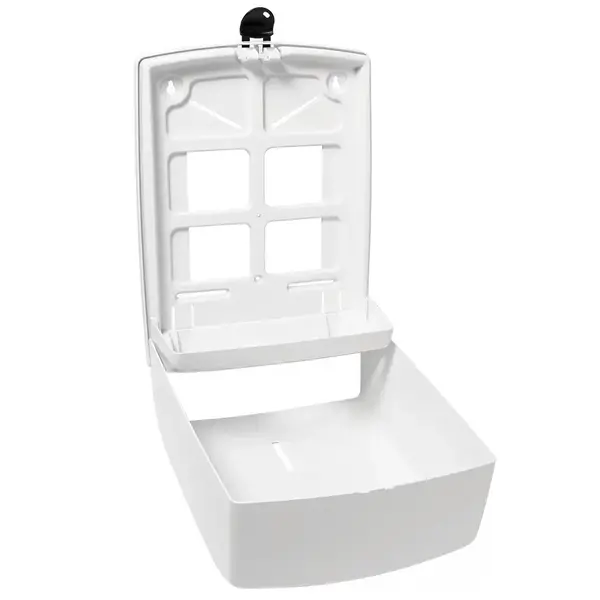Handdoekdispenser | WHITE LOTUS | Kunststof | Z-Fold Papier | 278x122x368(h)mm