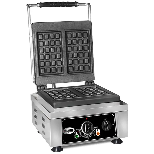 Wafelijzer | CLASSIC | Enkel | Belgische Wafels (100x170x15mm) | 50°C/300°C | 2.2kW (230V) | 290x440x320(h)mm
