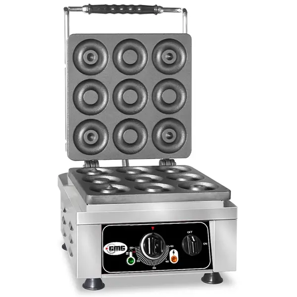 Donutijzer | DONATO | Enkel | Mini Donuts (Ø80mm) | 50°C/300°C | 2.2kW (230V) | 300x440x320(h)mm