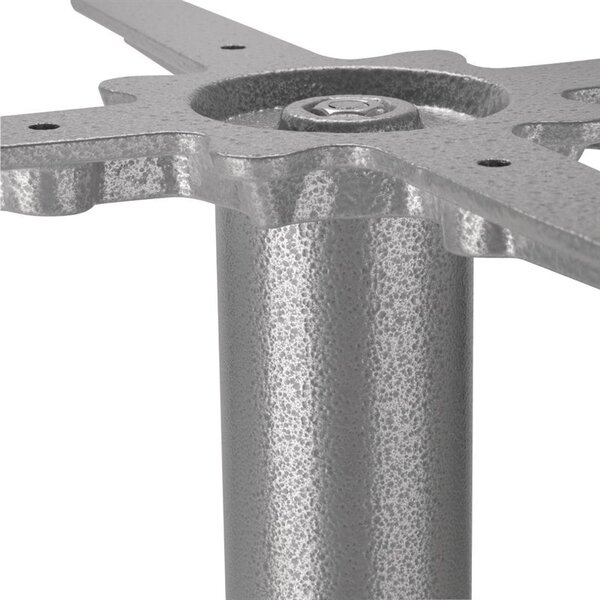 Tafelonderstel | Gietijzer | Grijs | In-/Outdoor | 611x611x720(h)mm
