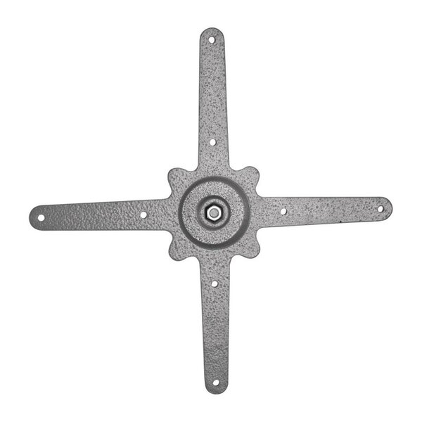 Tafelonderstel | Gietijzer | Grijs | In-/Outdoor | 611x611x720(h)mm