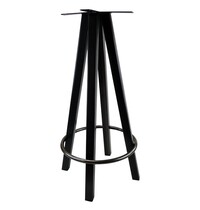 E.R.S. Tafelonderstel | Hoog Model | Gietijzer | Zwart | In-/Outdoor | 1070(h)mm