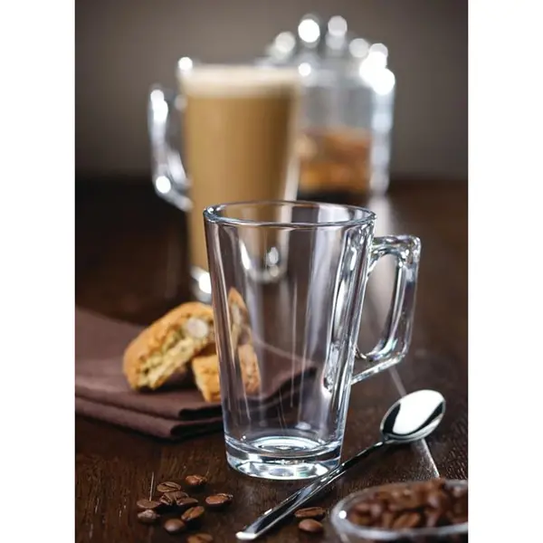 Latte-/Koffieglazen | VELA | Glas | 38cl | 12 Stuks | Ø78x148(h)mm