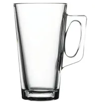 Pasabahce Latte-/Koffieglazen | VELA | Glas | 25cl | 12 Stuks | Ø76x112(h)mm 