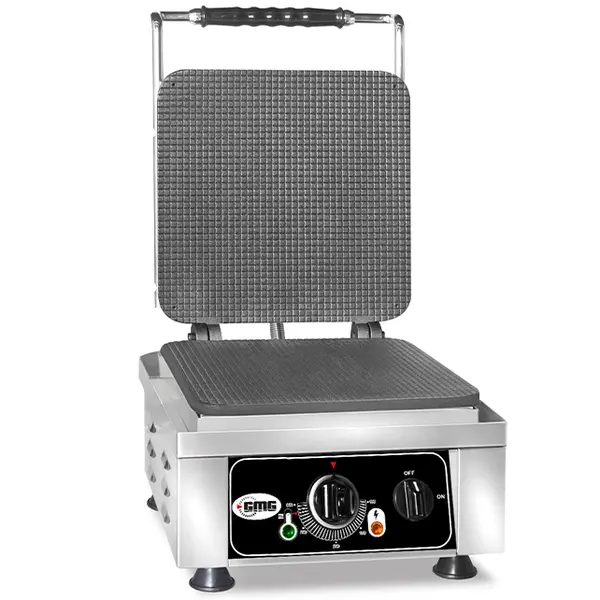 Wafelijzer | GELATO | Enkel | IJshoornwafels (230x230mm) | 50°C/300°C | 2.2kW (230V) | 290x440x320(h)mm