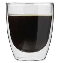ECW Latte-/Koffieglazen | PAPILLON | Glas | 20cl | 6 Stuks | Ø80x80(h)mm