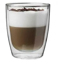ECW Latte-/Koffieglazen | PAPILLON | Glas | 30cl | 6 Stuks | Ø87x105(h)mm