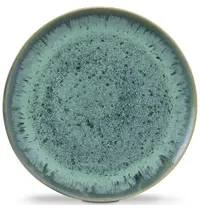 Inspire Borden | BALI | Keramiek | Blauw | 4 Stuks | Ø280x24(h)mm