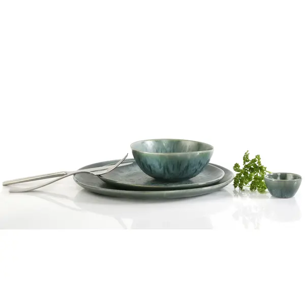 Dipschaaltjes | BALI | Keramiek | Blauw | 4.5cl | 12 Stuks | Ø65x35(h)mm