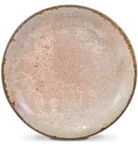 Inspire Borden | DUNE | Keramiek | Beige | 6 Stuks | Ø210x19(h)mm