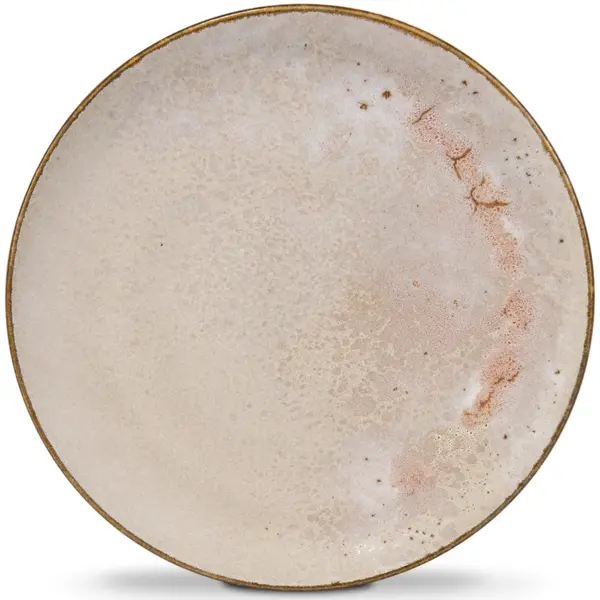 Borden | DUNE | Keramiek | Beige | 4 Stuks | Ø295x26(h)mm