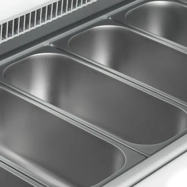 Schepijsvitrine | UDRS | 423L | 9x 5L | -14°C/-20°C | Statisch | Gekoelde Reserve | Wielen | 1656x723x1253(h)mm