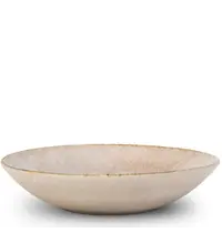 Inspire Diepe Borden | DUNE | Keramiek | Beige | 4 Stuks | Ø230x50(h)mm 