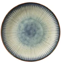 Gural Borden | GRACE | Porselein | Blauw | 12 Stuks | Ø210mm 