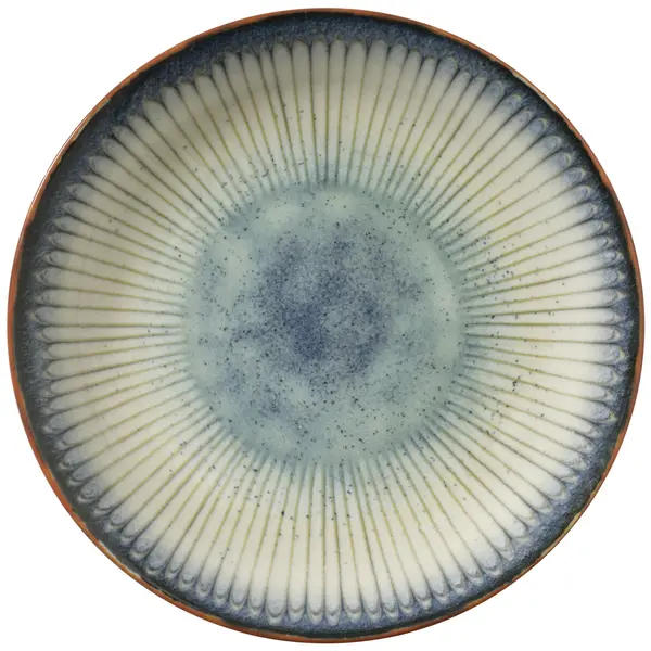 Borden | GRACE | Porselein | Blauw | 12 Stuks | Ø210mm