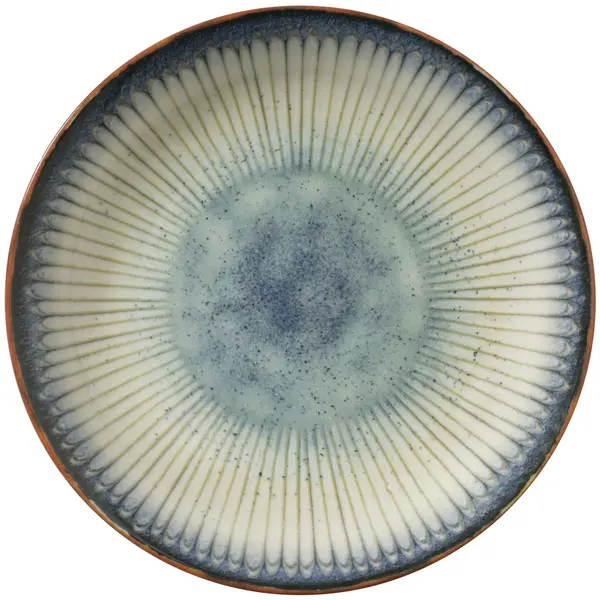 Borden | GRACE | Porselein | Blauw | 6 Stuks | Ø270mm