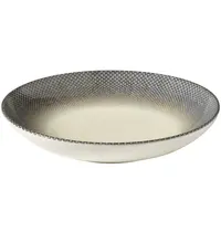 Gural Diepe Borden | TOUCH | Porselein | Crème | 6 Stuks | Ø250mm