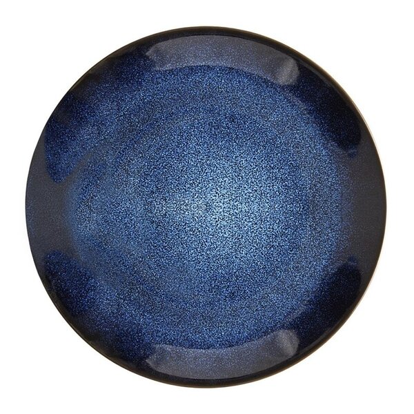 Coupeborden | LUNA | Keramiek | Nachtblauw | 4 Stuks | Ø205x38(h)mm
