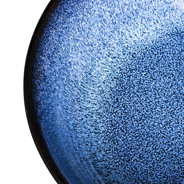 Coupeschalen | LUNA | Keramiek | Nachtblauw | 95cl | 4 Stuks | Ø210x52(h)mm