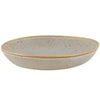 Vista Alegre Diepe Borden | GOLD STONE BIANCO | Keramiek | Wit | 6 Stuks | Ø220x40(h)mm