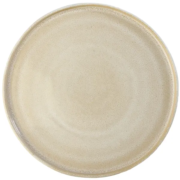 Borden | SHADOW | Keramiek | Antracietgrijs | 6 Stuks | Ø215x20(h)mm