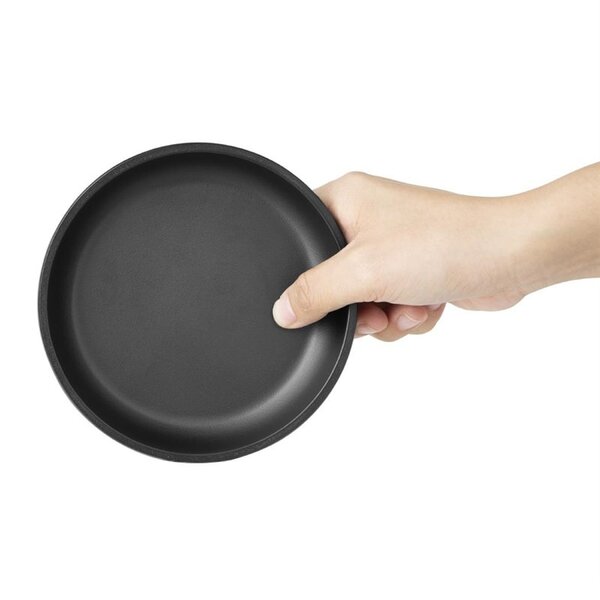 Coupeborden | KRISTALLON FUSION | Melamine | Zwart | 6 Stuks | Ø130x30(h)mm