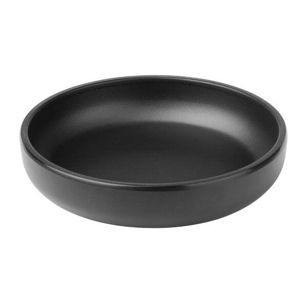 Coupeborden | KRISTALLON FUSION | Melamine | Zwart | 6 Stuks | Ø130x30(h)mm