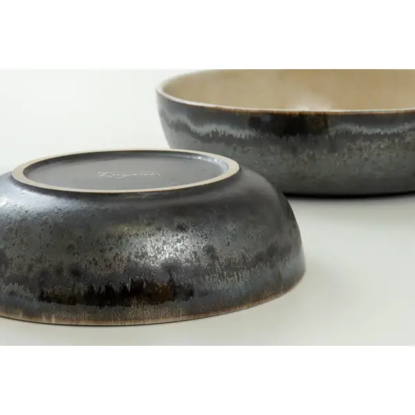 Kommen | SHADOW | Keramiek | Antracietgrijs | 140cl | 4 Stuks | Ø250x60(h)mm