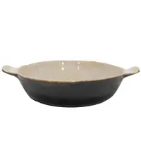 Inspire Serveerschalen | SHADOW | Keramiek | Antracietgrijs | 70cl | 6 Stuks | 250x85(h)mm 