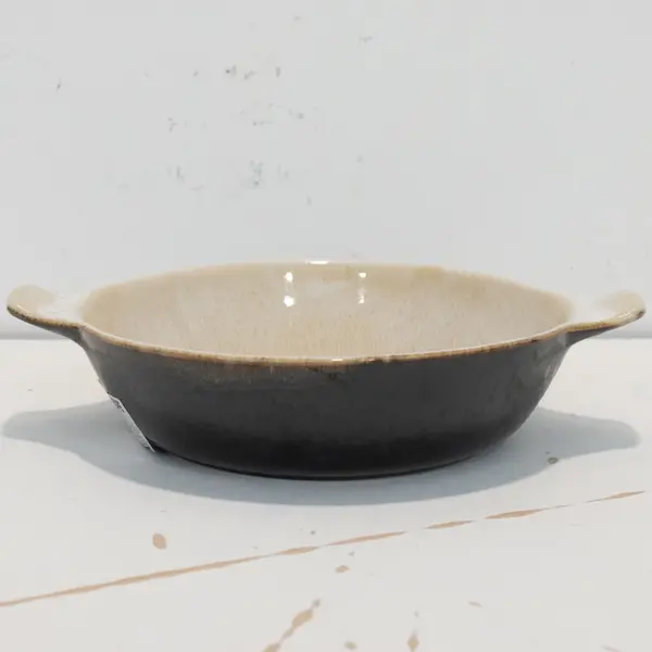 Serveerschalen | SHADOW | Keramiek | Antracietgrijs | 70cl | 6 Stuks | 250x85(h)mm