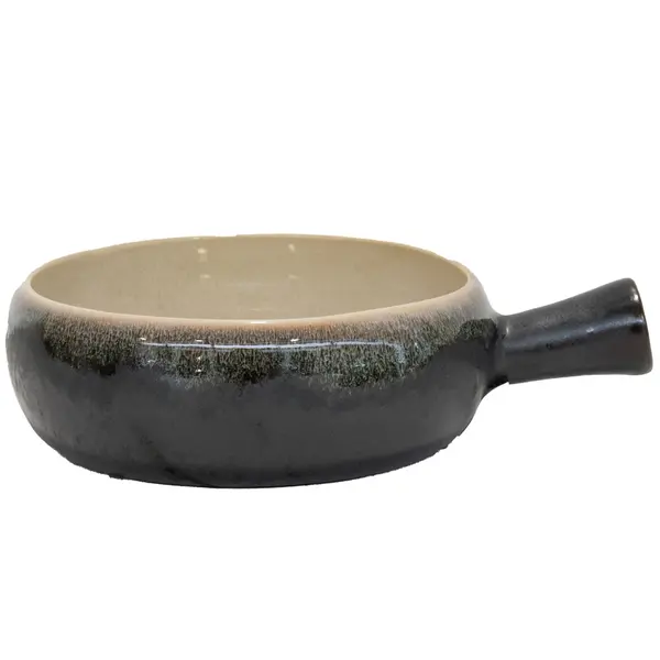 Soepkommen | SHADOW | Keramiek | Antracietgrijs | 65cl | 6 Stuks | Ø195x55(h)mm