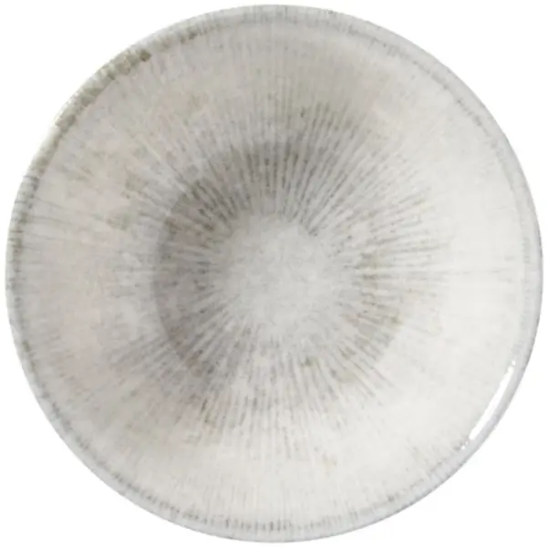 Kommen | STRIPES | Porselein | Lichtgrijs | 33cl | 12 Stuks | Ø135x45(h)mm